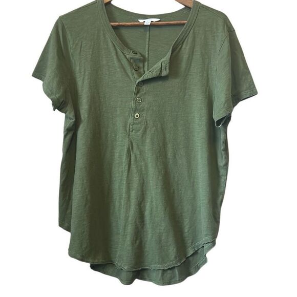 Time‎ & Tru basic top size large green - Picture 1 of 5